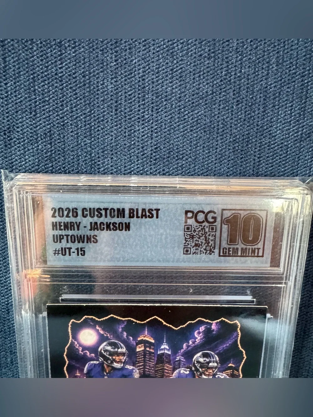 Lamar Jackson & Derrick Henry Baltimore Ravens 2026 Custom Blast Uptowns PCG 10